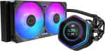 COOLER MASTER - MasterLiquid 240 Atmos II LCD ARGB - Vandens au&scaron;inimas AIO - 120mm ventiliatoriai