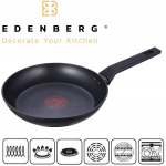 Keptuvė Edenberg 18cm, neprideganti, indukcijai, dujoms