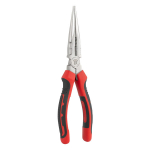 Bradas PRO HOME & GARAGE tiesūs žnyplės, 200 mm, nikeliuotas CRV