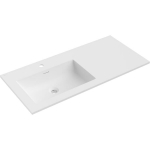 Praustuvas Mexen Otis, Left, 101 x 46,5 cm, White matt