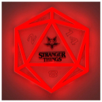 Paladone Stranger Things D20 Led neoninė lemputė, raudona, Usb, 24 cm