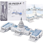 3D dėlionė "The Capitol Hill", 132 el.