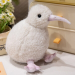 Pliu&scaron;inis žaislas Kiwi Bird, baltas, 17 cm