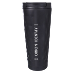 Termopuodelis, plieninis termosas, 0,5 l, sandarus, juodas