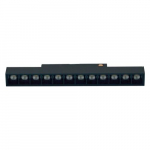 LED magnetinis bėginis &scaron;viestuvas GRILLE LIGHT 18W, 4000K, 328.5 mm, 48V