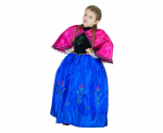 Suknelė Princesei Anai i&scaron; Ledo Karalystės, Dydis 130/140