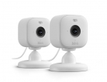 Amazon Blink Mini 2 vidaus/lauko i&scaron;manių saugumo kamerų komplektas, 2 vnt.