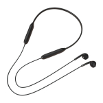 Kaklo kabinamos dviejų ausų sportinės Bluetooth ausinės, ilgai veikia