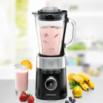 Kokteilinė Rommelsbacher MX 1260 stacionarus blenderis, 1200 W, 1,5 l, juodas/nerūdijančio plieno