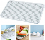 Indų džiovinimo kilimėlis su la&scaron;ų surinkimo padėklu - la&scaron;ų lenta 39 x 22,5 cm