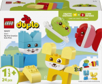 LEGO&reg; DUPLO&reg; mano pirmieji &bdquo;3 in 1&ldquo; kūrybi&scaron;ki gyvūnėliai 10477