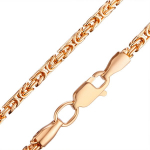 Auksinė grandinėlė moterims "Python" Brasco 57674, 55
