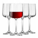 Krosno Roma 4 vnt. universalūs vyno taurės 360 ml