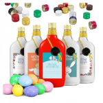 Klasikinė 500ml Kalėdinė/velykinė butelka su dekoracijomis