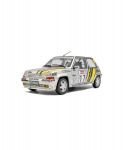 Diecast Modelis Solido S1810005 Renault 5 Gt Turbo Mk2 Silver #17 Tour De Corse 1989 1/18