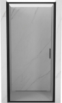 Mexen Exo atveriamos du&scaron;o durys 50 cm, skaidrios, juodos - 817-050-000-70-00, 50x200 cm