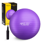 Pripučiamas gimnastikos kamuolys 85 cm &ndash; violetinės spalvos