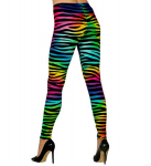 NEON MULTICOLOR ANIMALIER THE 80s LEGGINGS