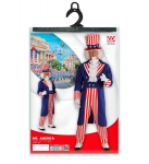 &bdquo;MR. AMERIKA&ldquo; (frakas, mar&scaron;kiniai su žabotu, kelnės, skrybėlė)
