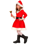 &bdquo;MISS SANTA&ldquo; (suknelė su gobtuvu, diržas)