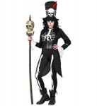 &bdquo;VOODOO PRESTESTE&ldquo; (frakas su korsetu, diržu ir rankogaliais, kombinezonas, kelnaitės, kepurė)