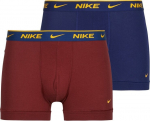 Nike Apatiniai Vyrams Eday Cotton Strch 2Pk Trunk Bordeaux Navy KE1085 607 KE1085 607/L