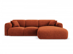L formos mink&scaron;tas kampas Micadoni Home Nolio, Terracotta