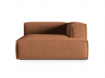 Modulinė sofa Micadoni Home MIC_CHR_L_88_F1_Nuria4, ruda