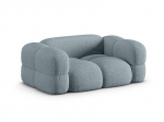 Dvivietė sofa Micadoni Loretto, Pastel Blue