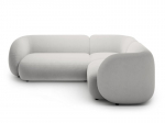 L formos mink&scaron;tas kampas Micadoni Home Kate, Light Grey