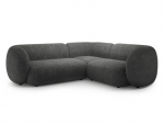 L formos mink&scaron;tas kampas Micadoni Home Kate, Dark Grey Melange