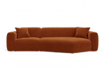 L formos mink&scaron;tas kampas Micadoni Home Strino, Terracotta