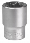Lizdinė galvutė Mjw 1/2" vidinis Torx E24