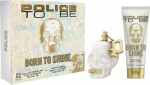 Police To Be Born To Shine moteri&scaron;kas dovanų rinkinys EDP 40 ml + kūno losjonas 100 ml