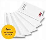 Terminuotos A4 3mm 30 lapų 100 vnt. vokeliai