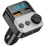 Automobilinis Bluetooth grotuvas, FM siųstuvas, 36W