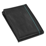 Sodo audinys nuo piktžolių 0,9 &times; 15,2 m &ndash; juodas, 108 g/m&sup2;