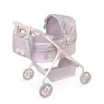 Lėlių vežimėlis - DE CUEVAS TOYS - Sophie Mano Pirmasis Vežimėlis - Sulankstoma konstrukcija - 41x24 cm viduje