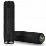 Rockbros Rankenos dviračiui juodos su aliuminio užraktu