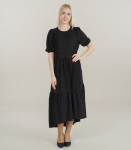 Vero Moda moteri&scaron;ka suknelė 10348086*01, juodas/sidabras 5715871043050