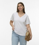 Vero Moda moteri&scaron;ki mar&scaron;kinėliai 10343821*01, baltas
