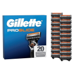 Gillette ProGlide Skustuvo Vyrams Galvutės, 20 vnt