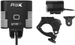Priekinė lempa ProX Kastor-II Hi-Power 1600Lm PowerBank GoPro USB