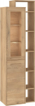 RIO-28 vitrininė spintelė P1D, ąžuolas Cremona &ndash; moderni stovimoji stiklinė vitrina