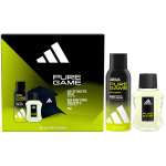 Dovanų rinkinys Adidas Pure Game EDT 50 ml + dezodoranto pur&scaron;kalas 150 ml gaivus medienos aromatas vyrams