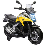Vaiki&scaron;kas elektrinis motociklas AIYAPLAY Honda 12V su muzika, žibintais, vienvietė sėdynė