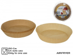 Kitchen&Go kar&scaron;to oro gruzdintuvės popierinė kepimo forma, 20 cm, 100 vnt.