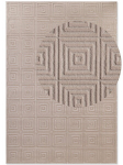 Elle Decoration modernus kilimas Perles Romby beige 120x170 cm