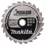 Makita Efficut pjūklas 260x30x24z medienai