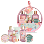 Kūno priežiūros rinkinys IDC Institute Scented Garden Complete Tin Gift Set